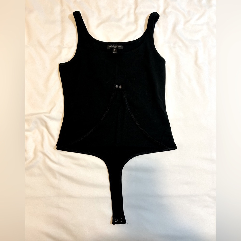 Banana Republic Sleek Black Bodysuit